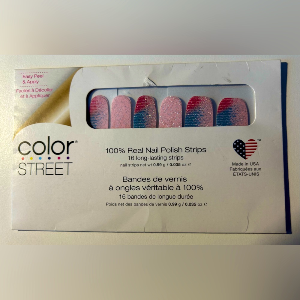 Color street- sound waves color